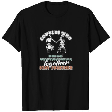 Discover Motorcycle Couple T Shirts
