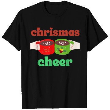 Discover Christmas Coffee Cup Cheer lovely moment T Shirts