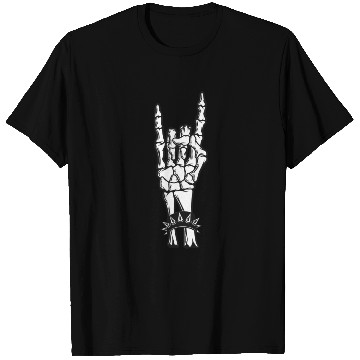 Discover Rock & Roll Skeleton Guitar Music Lover Rockstar T Shirts