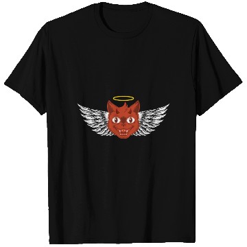 Discover Angel and devil cat T Shirts