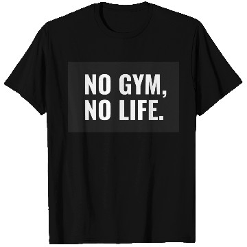 Discover No gym No life workout lover T Shirts