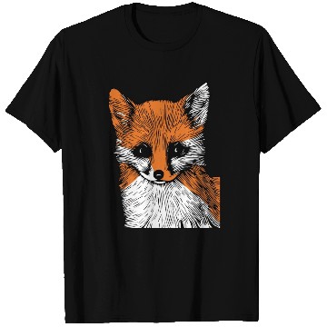 Discover Fox Drawing Nature Forest Save The Planet T Shirts