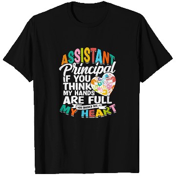Discover Assistant Principal Back School Teacher Principal T Shirts