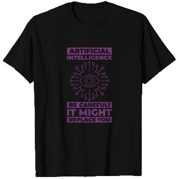 Discover AI Machine Learning Computer Geek Technology Robot T Shirts