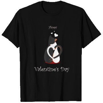 Discover Happy Valentine's day my cats T Shirts