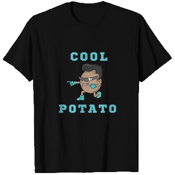 Discover Cool Potato Guy With funny Design T Shirts