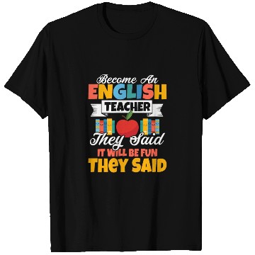 Discover Become An English Teacher Grammar Language T Shirts