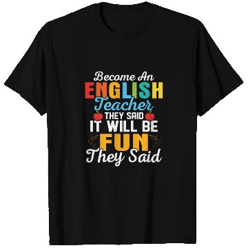 Discover Become An English Teacher Language Grammar T Shirts
