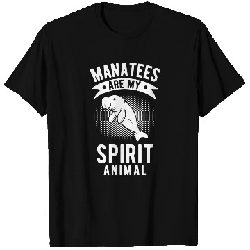 Discover Manatees Are My Spirit Animal His & Her Gift T Shirts