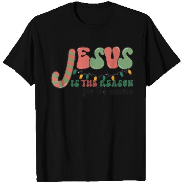 Discover Jesus is The Reason for the Season Candy Christian T Shirts