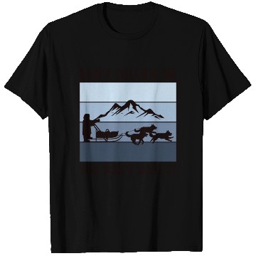 Discover Husky Sledding Sled Dog Racing Alaskan Racers T Shirts