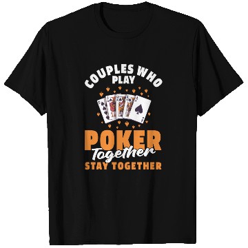 Discover Poker Couple T Shirts
