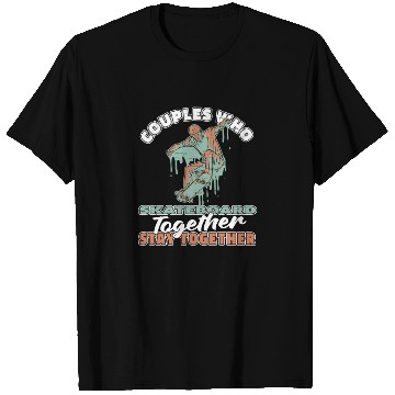 Discover Skateboard Skater Couple T Shirts