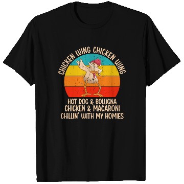 Discover Chicken Wing Hot Dog T Shirts