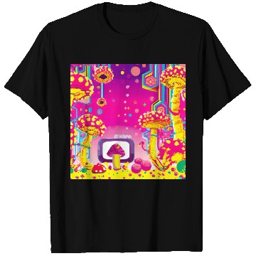 Discover Psychedelic Video Game Fantasy World T Shirts