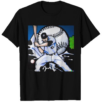 Discover Baseball Player Graffiti Art graphic T Shirts