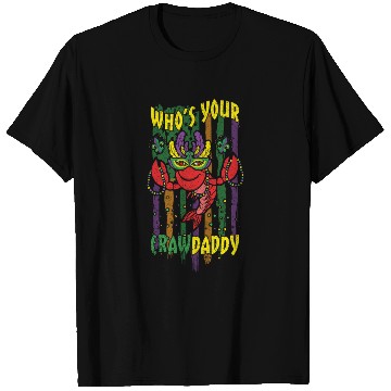 Discover Crawfish Daddy Festival Parade Beads Mardi Gras T Shirts