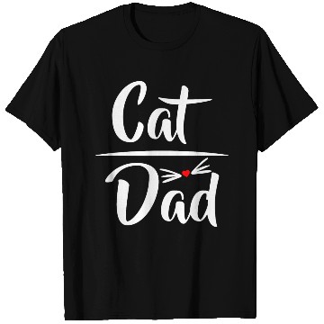 Discover Cat Dad T Shirts