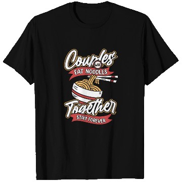 Discover Noodles Couple T Shirts