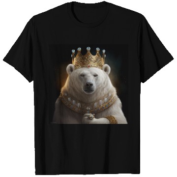 Discover Polar Bear King T Shirts