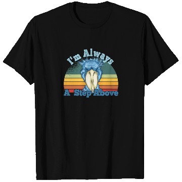 Discover Shoebill Retro Sunset African Bird Design T Shirts