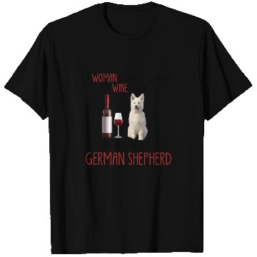 Discover She Also Needs German Shepherd 3 T Shirts
