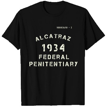 Discover Vintage Alcatraz Prison Penitentiary Jail T Shirts