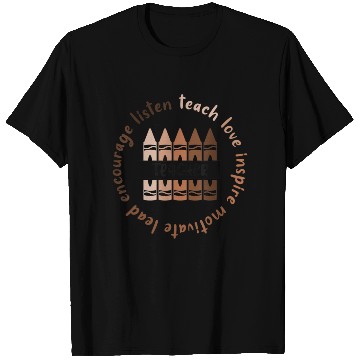 Discover Afro African Black History Month Melanin Teacher T Shirts