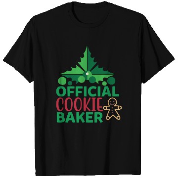 Discover Official Cookie Baker T Shirts