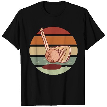 Discover Retro sunset golf T Shirts