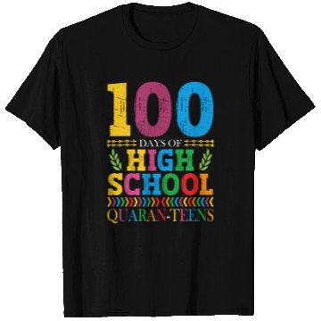 Discover 100 Days Of High School Quaran-teens Masked T Shirts
