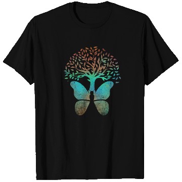 Discover Butterfly Tree Beautiful Animal Butterflies Tree T Shirts