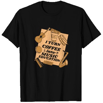 Discover Music Teacher Coffee T Shirts
