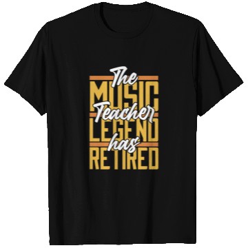 Discover Music Teacher Retired T Shirts
