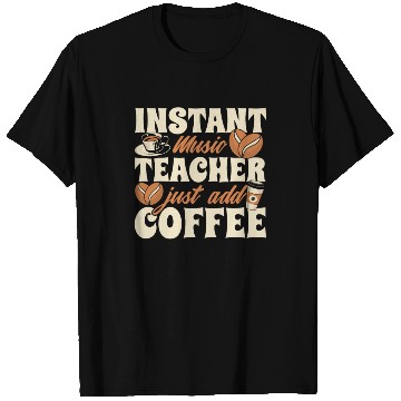 Discover Music Teacher Coffee T Shirts
