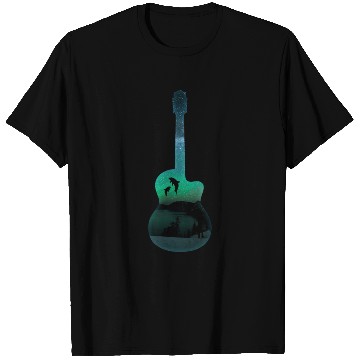 Discover Guitar dolphins T Shirts