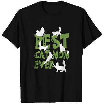 Discover Best Cat Mom Ever Animal Lover Moms Cat Lover Mom T Shirts