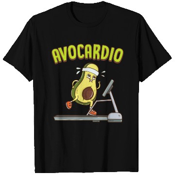 Discover Avocardio Avocado Cardio Pun Running Exercise Gym T Shirts
