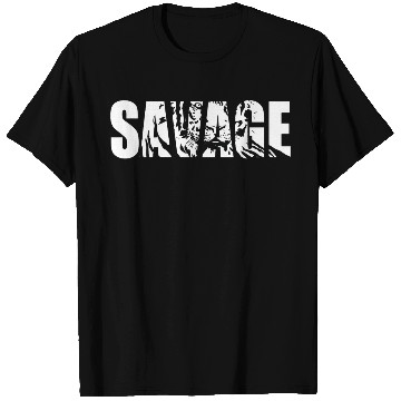 Discover Savage Beast Animal Work Out Weight Lifting Gym T Shirts