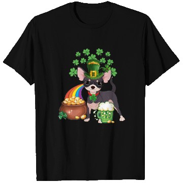 Discover ST Patricks Day Chihuahua Dog Irish T Shirts
