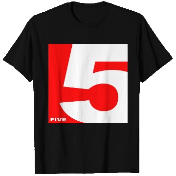 Discover NUMBER 5 RED T Shirts