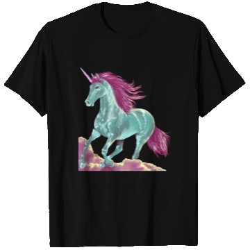 Discover UNICORN IN THE CLOUDS T Shirts