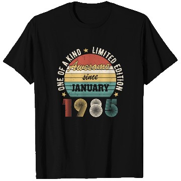 Discover Awesome Since January 1985 Limited Edition T Shirts