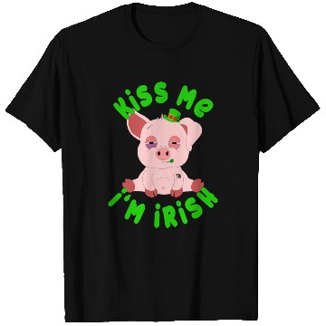 Discover St Patricks Day Year of the Pig Shenanigan Piglet T Shirts