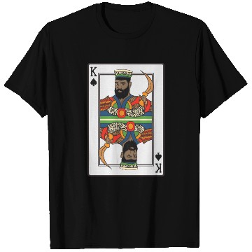 Discover King Spades African American Card Halloween T Shirts