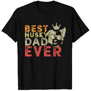 Discover Best Husky dad ever T Shirts