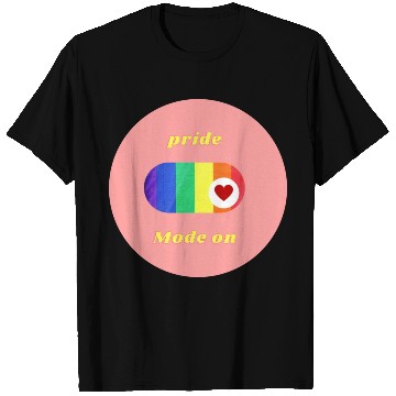 Discover Colorful Pride Mode LGBT Circle Sticker 1 modified T Shirts
