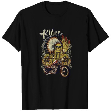 Discover Rider Motorcycle T Shirts