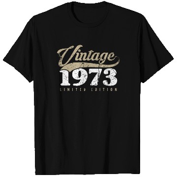 Discover 50 Years Vintage 1973 Retro 50th Birthday T Shirts