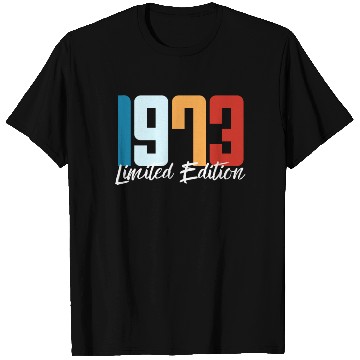 Discover 50 Years Vintage 1973 Retro 50th Birthday T Shirts